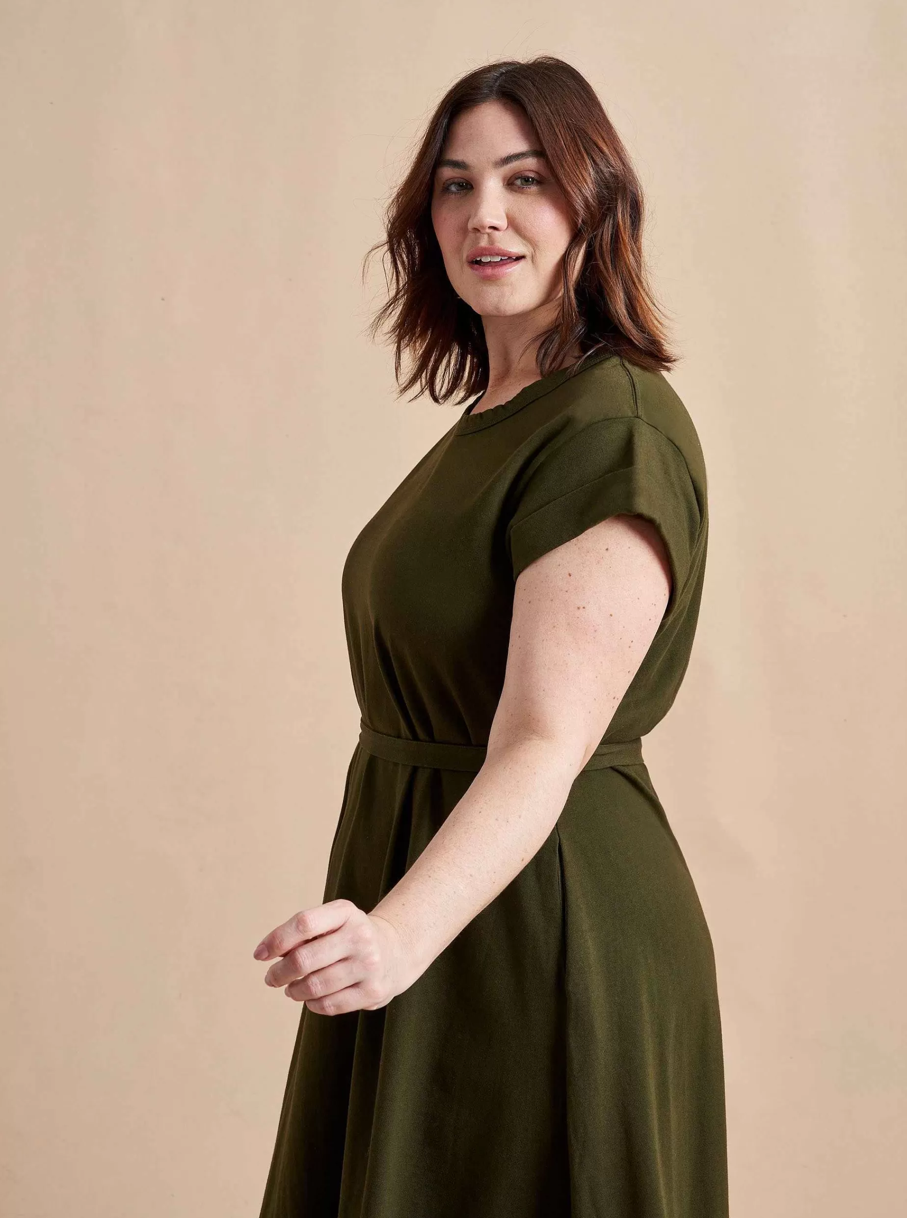 La Ligne Andie Dress Olive Hot