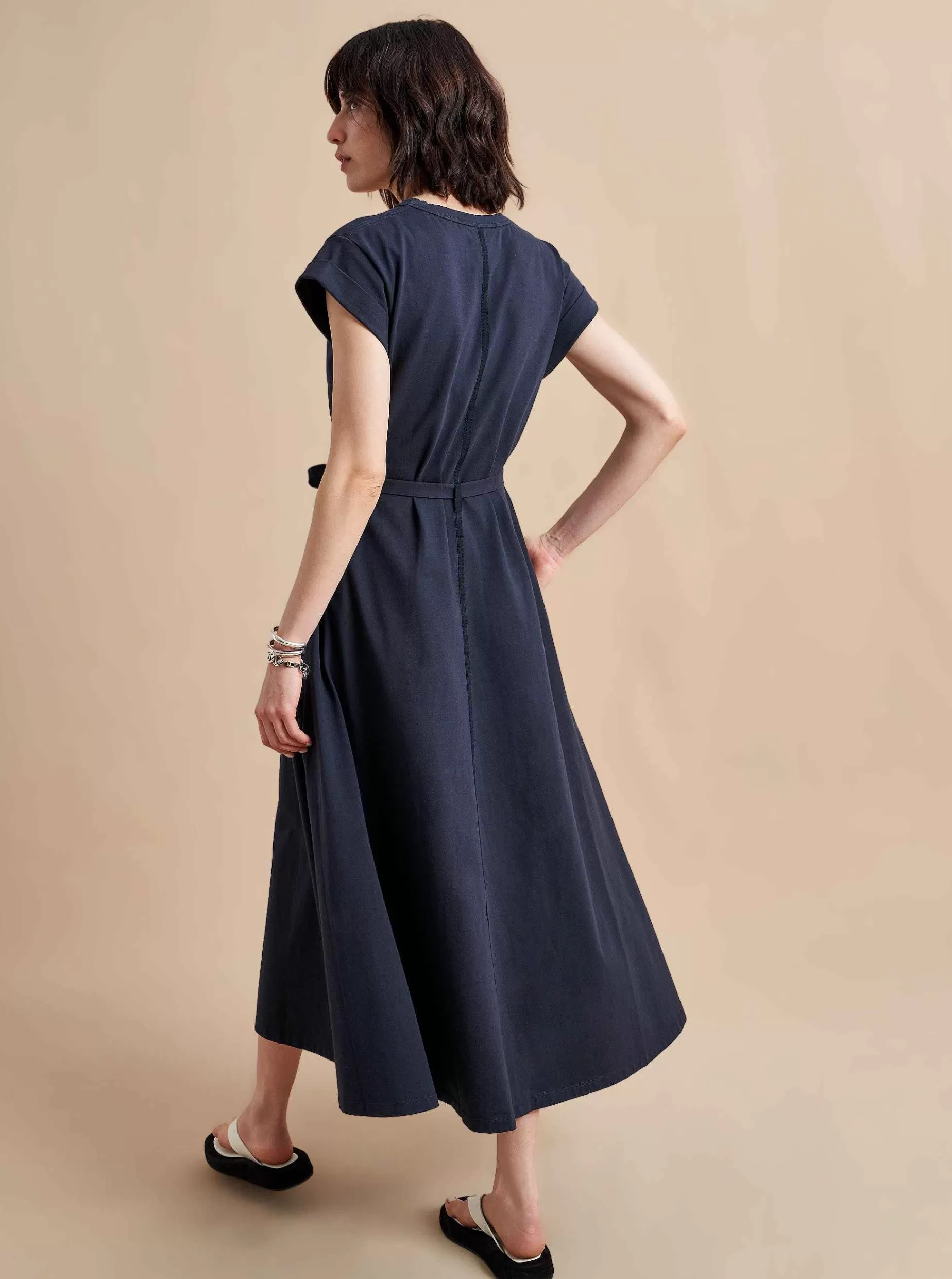 La Ligne Andie Dress Navy Online