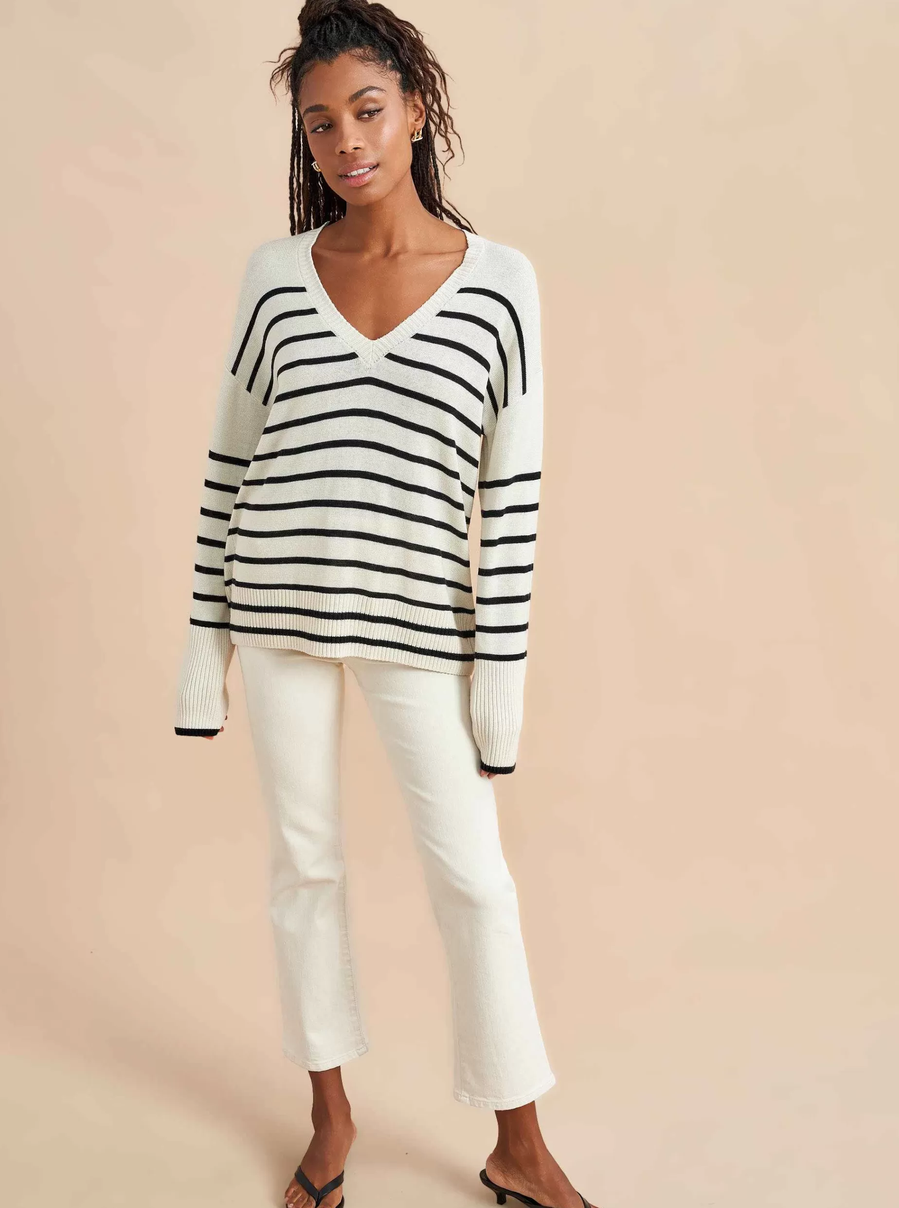 La Ligne Antoine V Neck Sweater Flash Sale