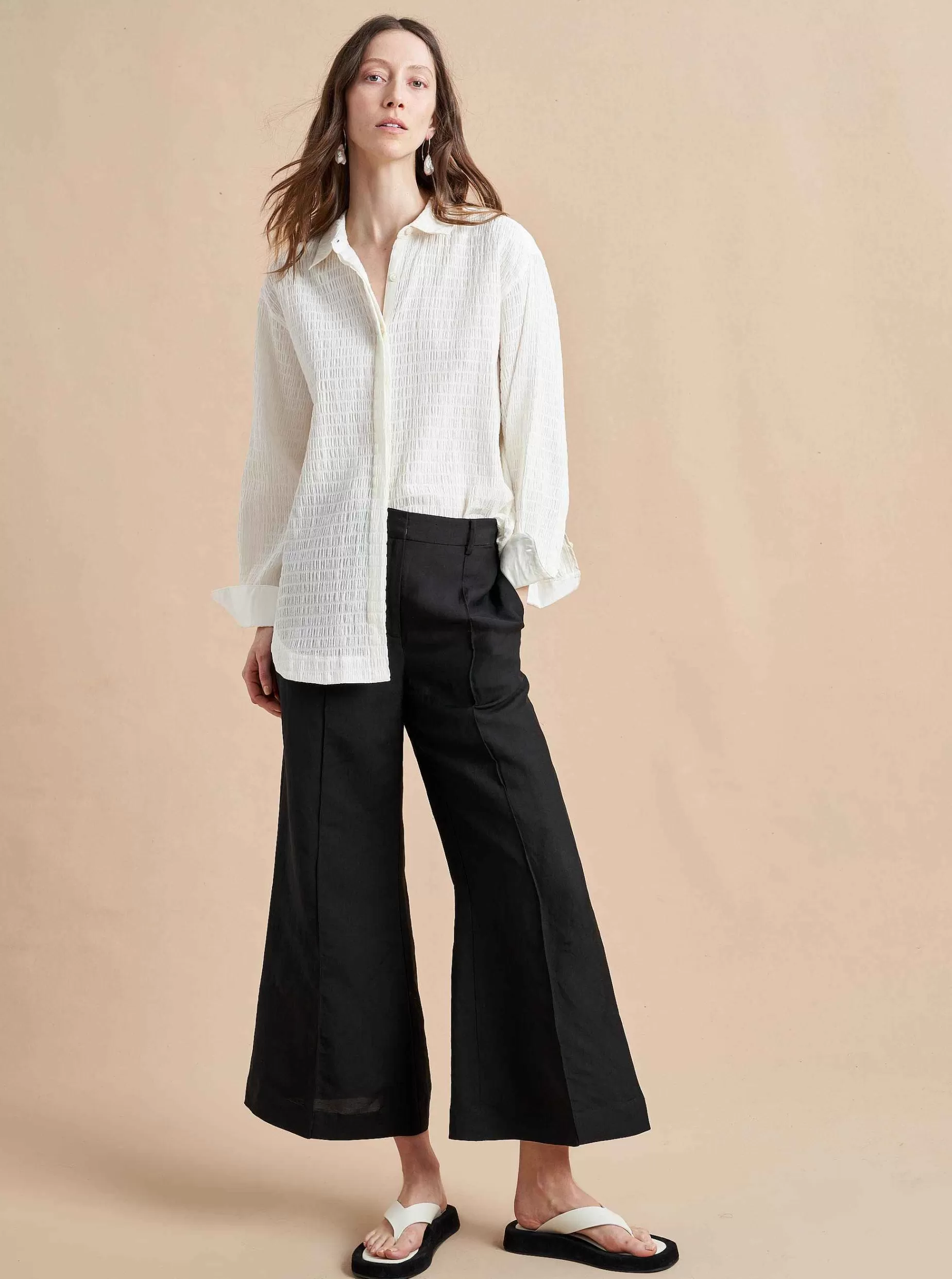 La Ligne Crop Flare Lizzie Pant Shop