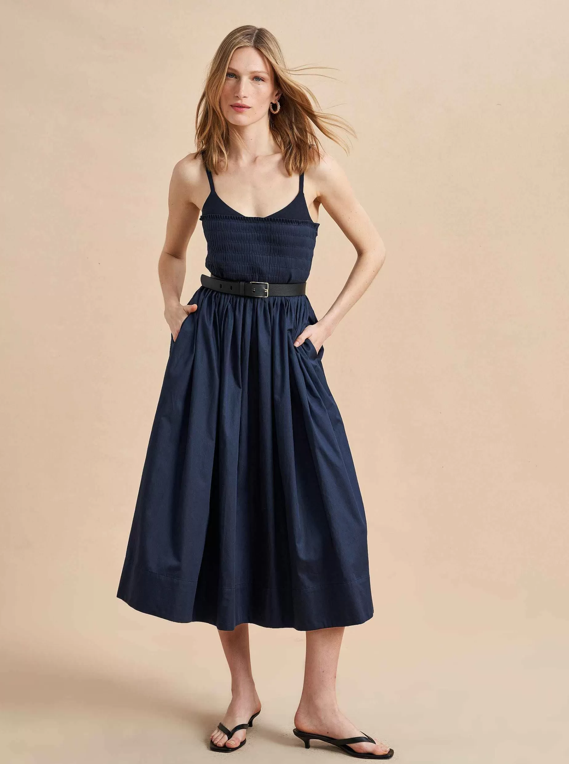 La Ligne Devon Dress Midnight Fashion