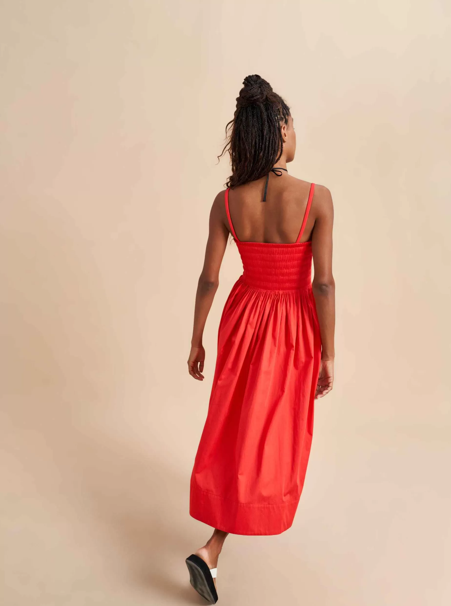 La Ligne Devon Dress Poppy Best Sale