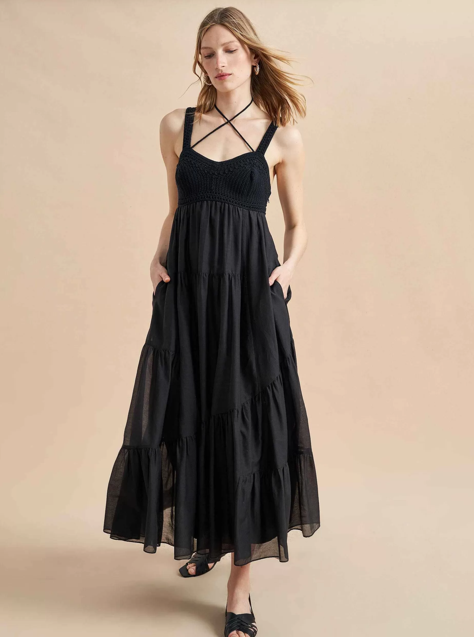 La Ligne Jane Dress Black Discount