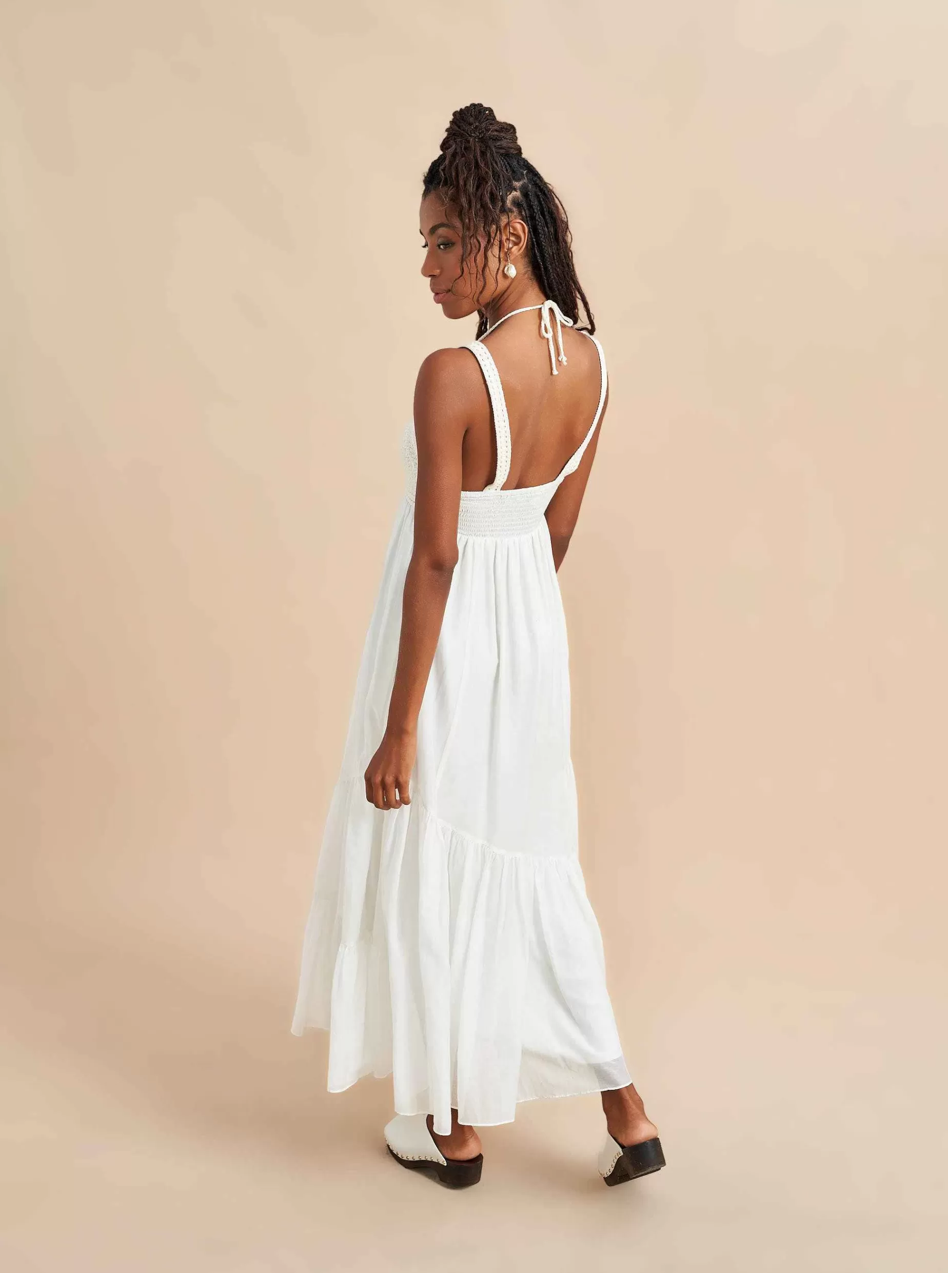 La Ligne Jane Dress Ivory Outlet