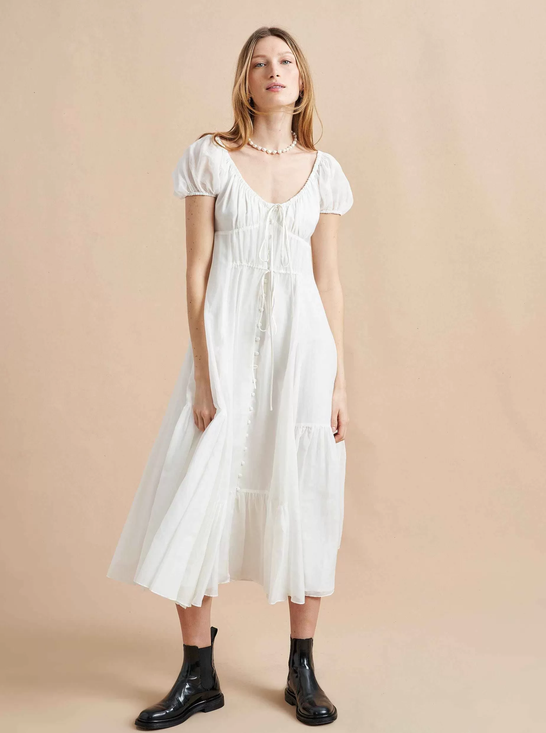 La Ligne Josie Dress Ivory Cheap