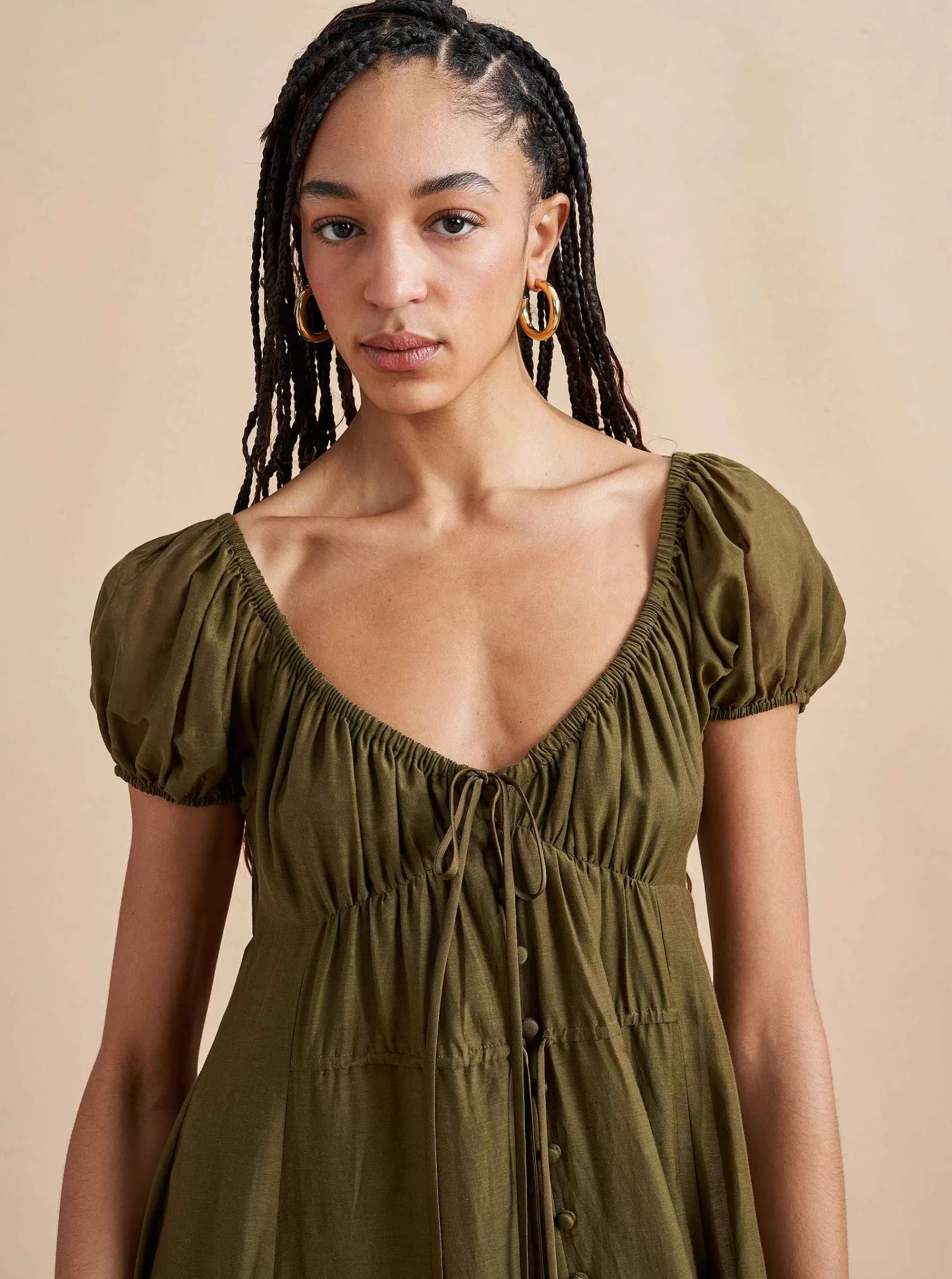 La Ligne Josie Dress Olive Online