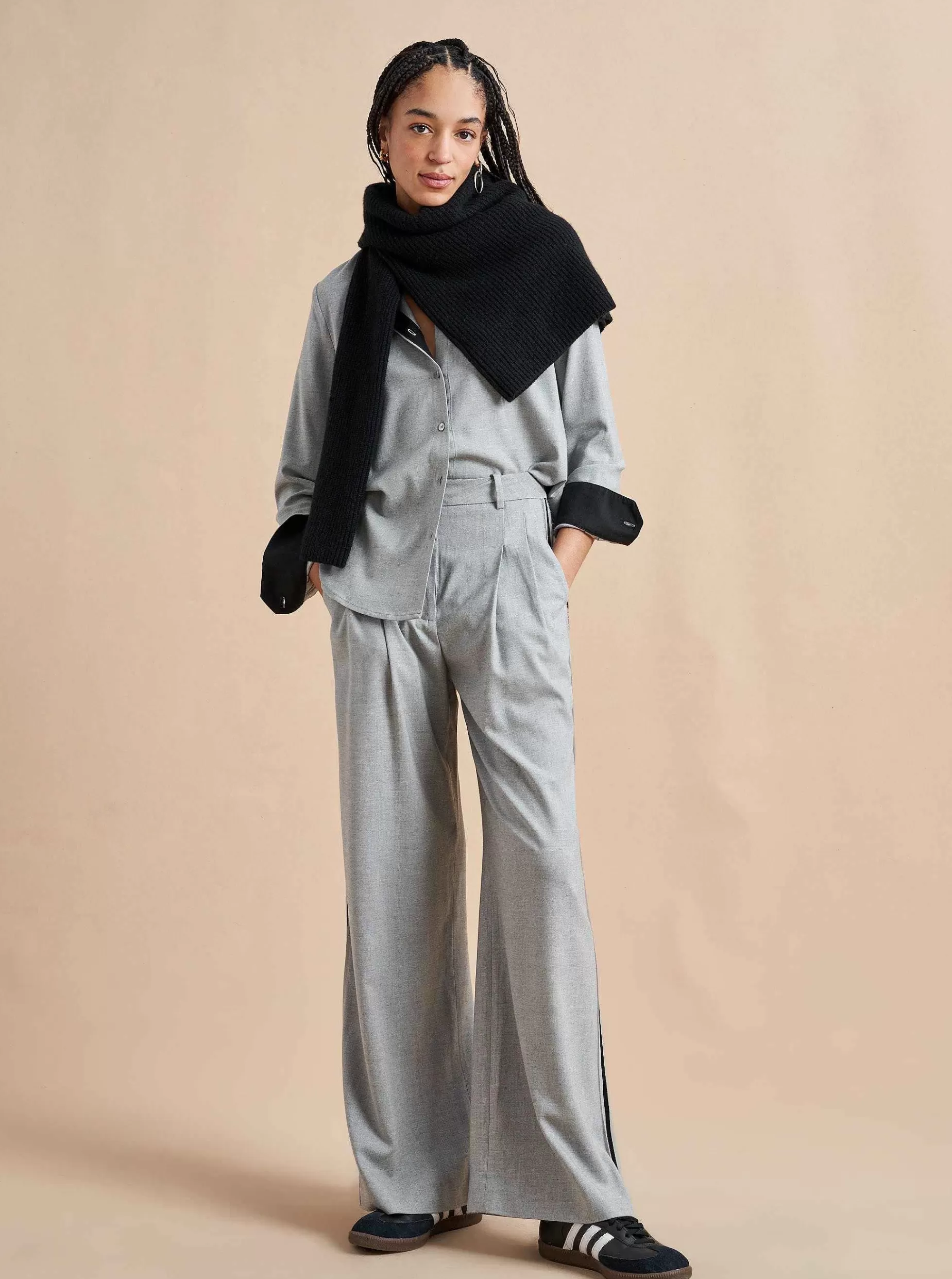 La Ligne Selby Trouser Grey Clearance