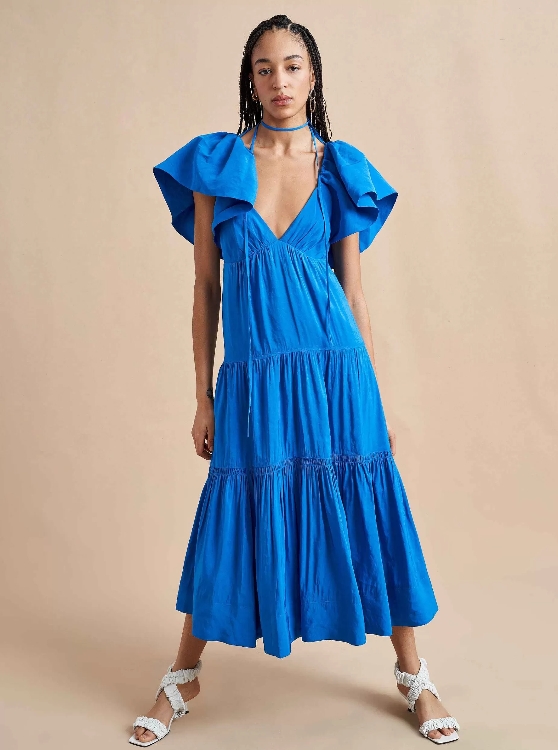 La Ligne Stella Dress Ultramarine Sale