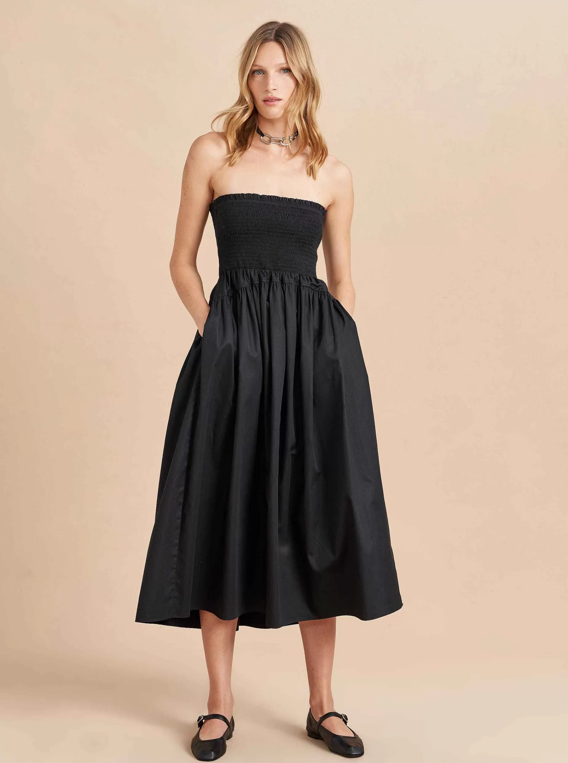 La Ligne Strapless Vivian Dress Hot