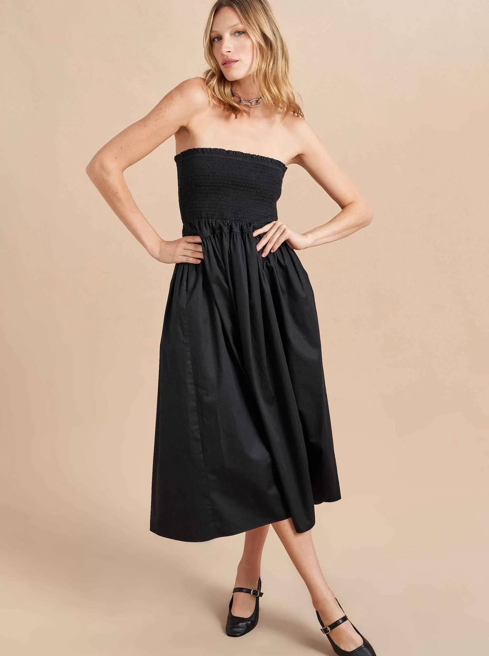 La Ligne Strapless Vivian Dress Hot