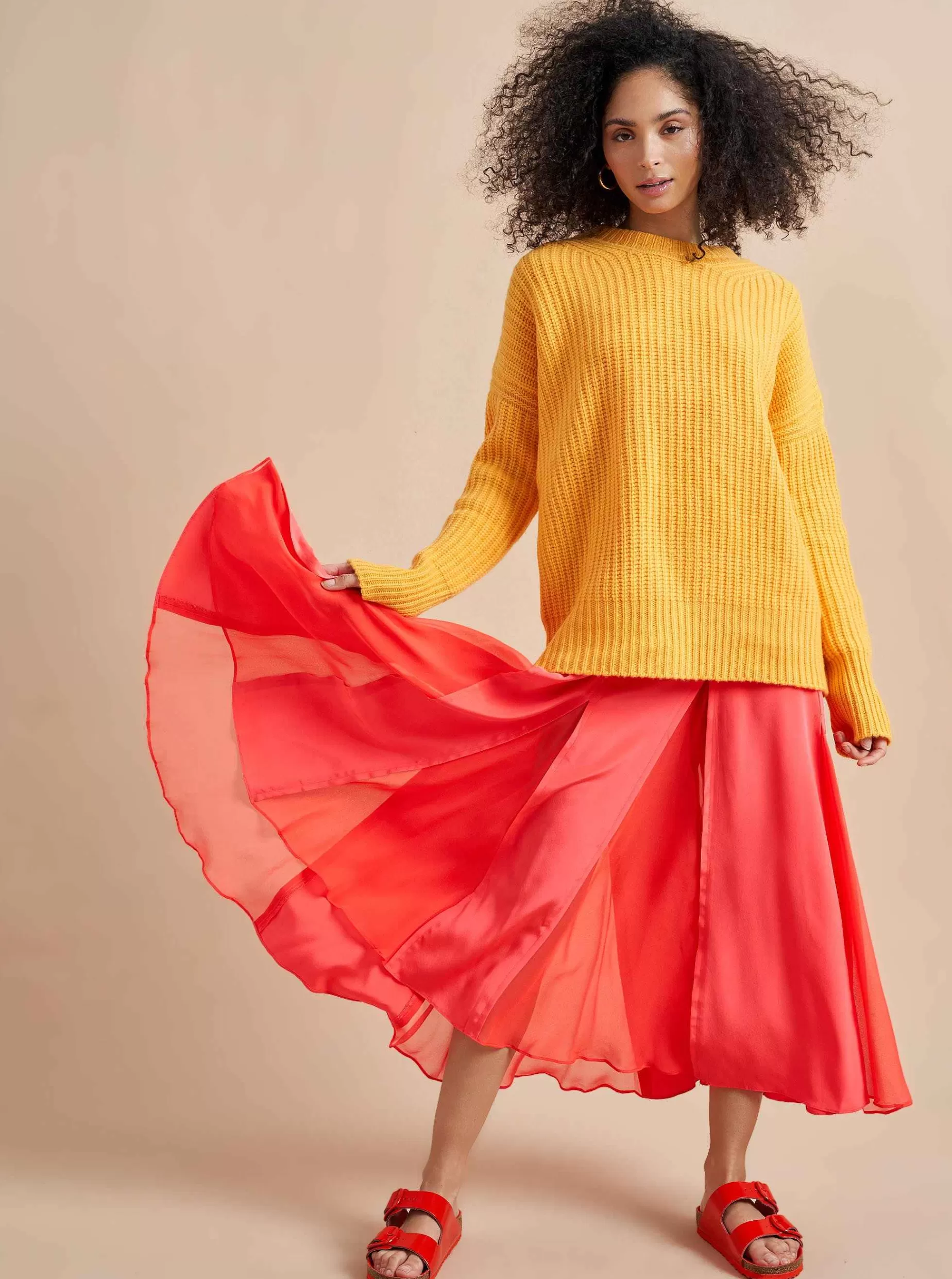 La Ligne Toujours Sweater Marigold Best Sale