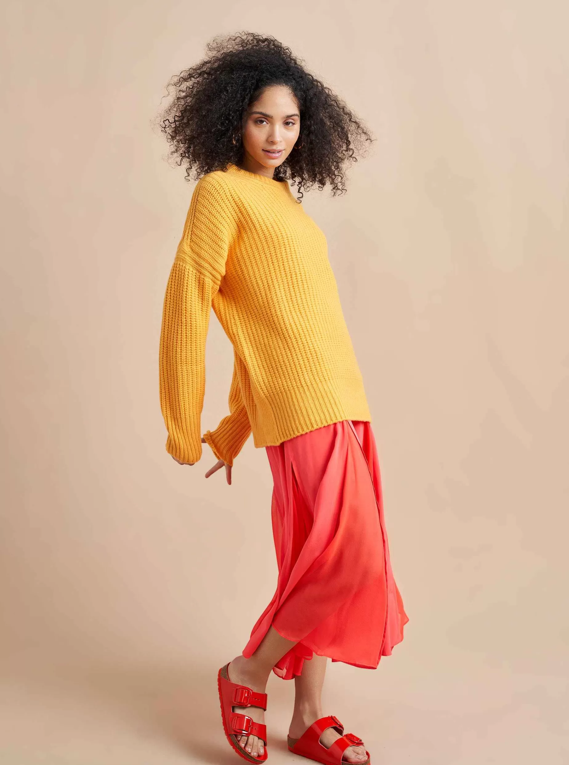 La Ligne Toujours Sweater Marigold Best Sale